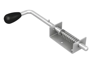 Ручной засов для блокировки ворот изнутри гаража