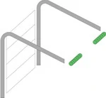 Низкий монтаж