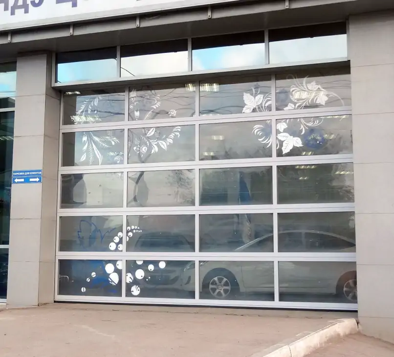 Панорамные ворота AluTherm