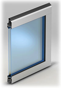 Панель с двойным акриловым остеклением. Толщина – 26 мм