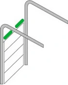 Высокий монтаж с нижним расположением вала 