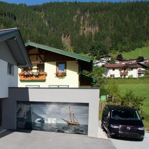 Секционные гаражные ворота