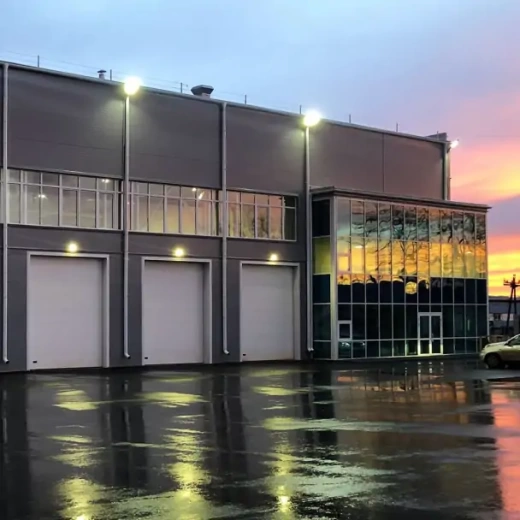 Секционные промышленные ворота