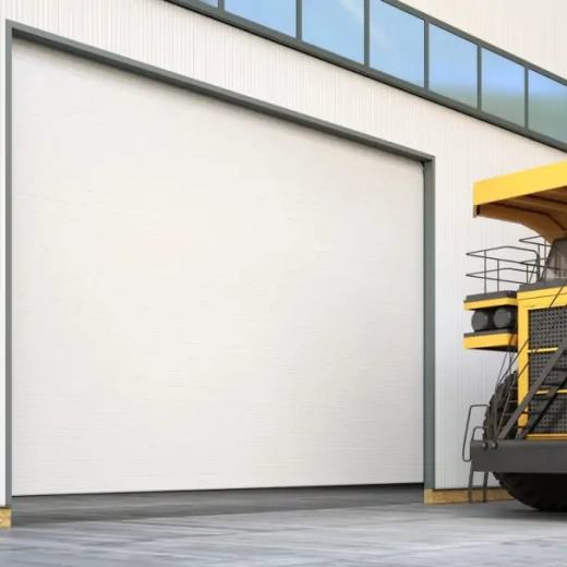 Промышленные секционные ворота Дорхан